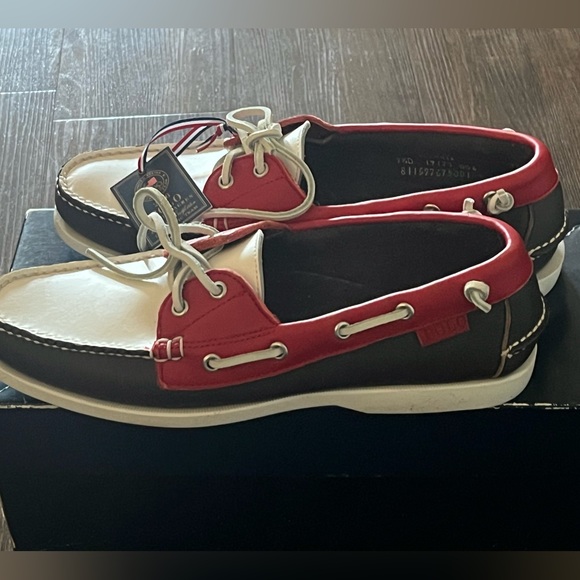 Brand New Vintage Team USA Opening Ceremony Men's Boat Shoe Handmade in the USA - Picture 2 of 15